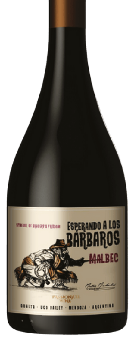 Esperando a Los Barbaros Malbec